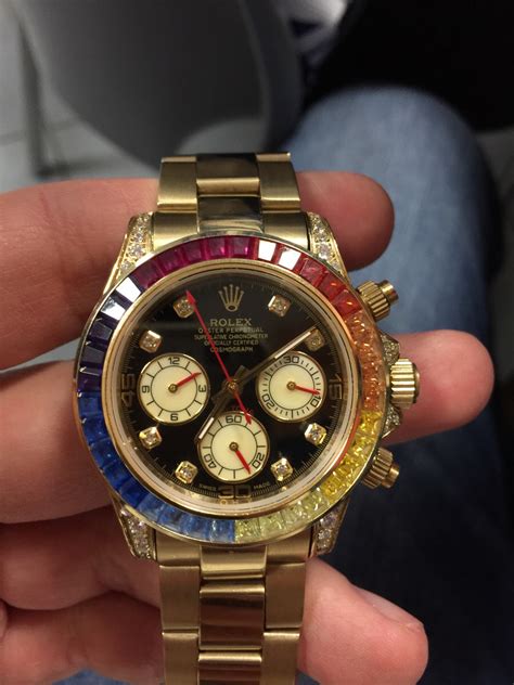 confronto replica rolex rainbow|rolex daytona real or replica.